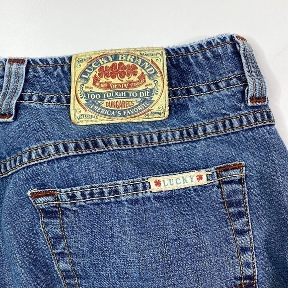 Lucky Brand Revised Rancher Crop Capri Pants Size 12 - Picture 6 of 13